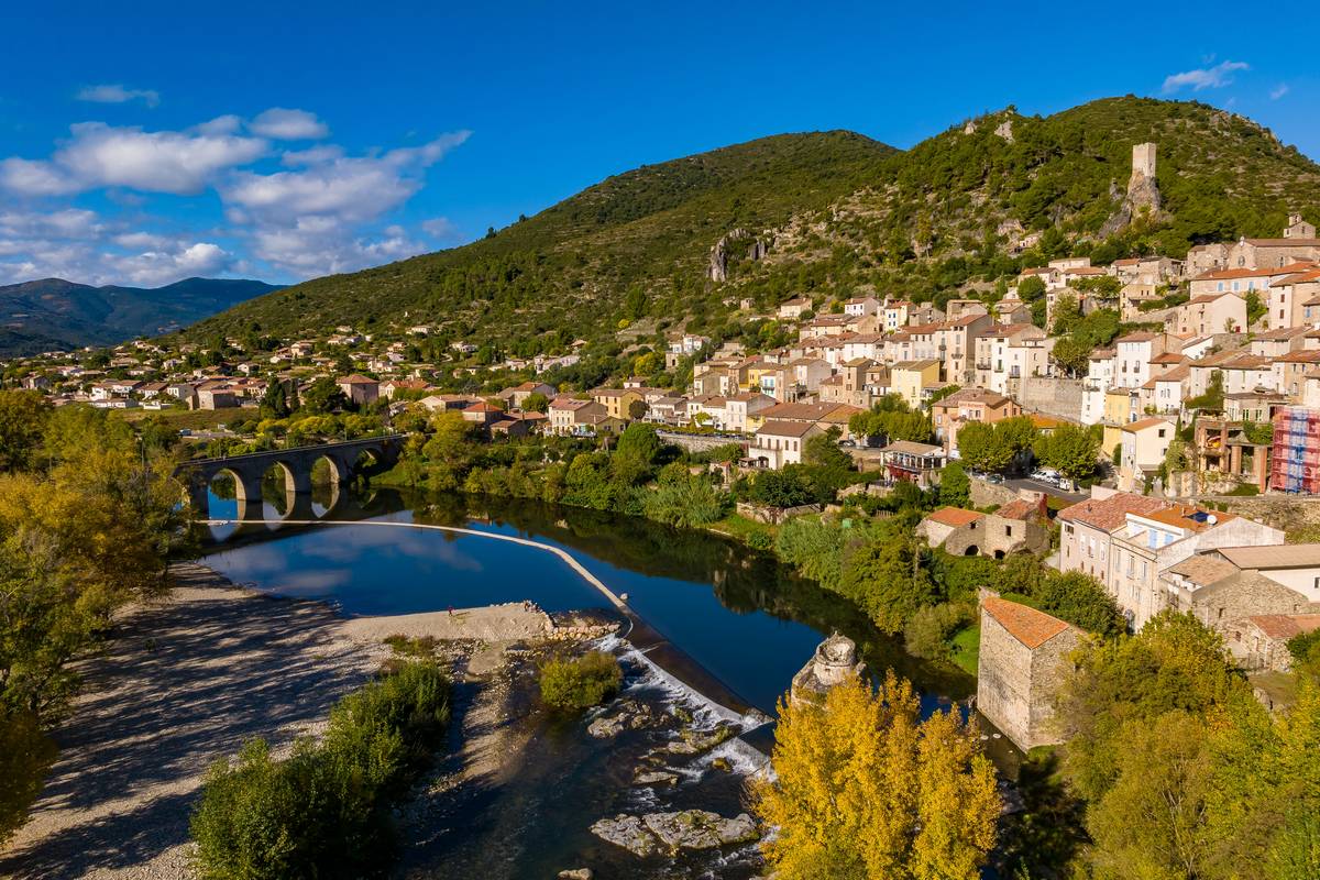 Roquebrun, le Petit Nice de l'Hérault